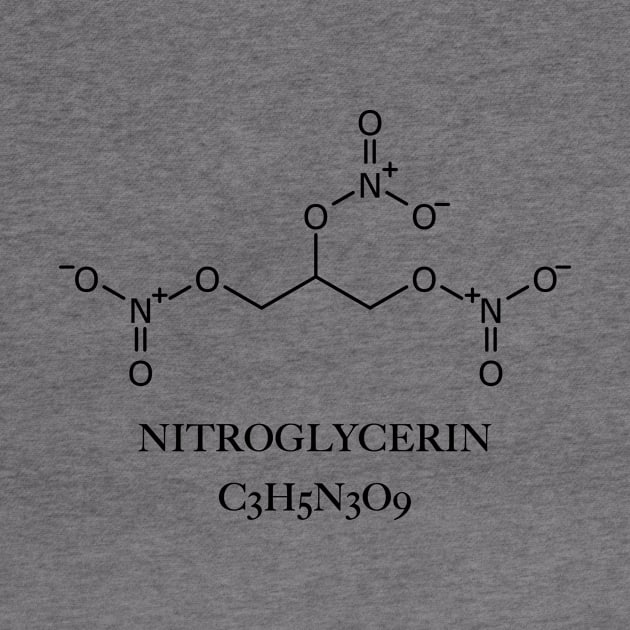 Nitroglycerin Molecule by NeilGlover